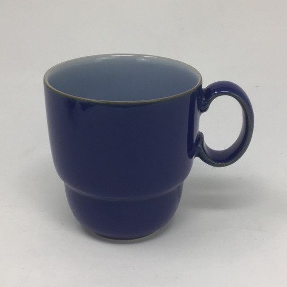 Denby Everyday Stackable Blue Coffee Mugs - Picture 9 of 10